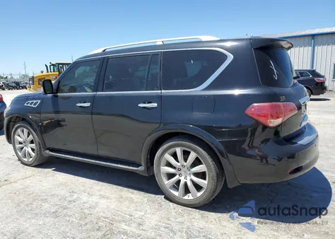 2014 Infiniti Qx80 z USA, uszkodzony, nr VIN JN8AZ2NEXE9064208